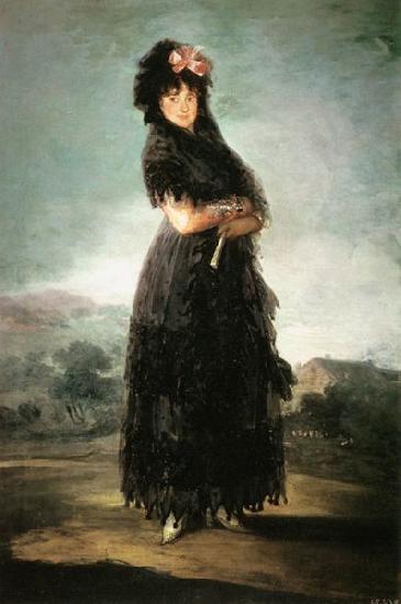 Francisco de Goya Portrait of Mariana Waldstein, 9th Marchioness of de Santa Cruz oil painting image